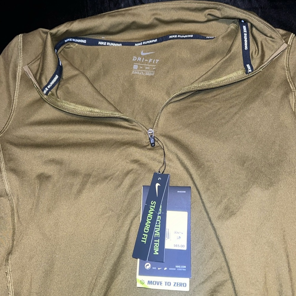 half zip nike dry long sleeve